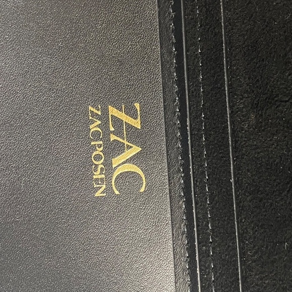 ZAC POSEN - Belay Saddle Crossbody Bag in Black Smooth leather - Picture 11 of 13